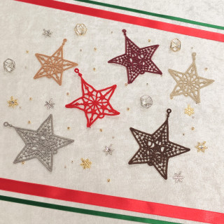 刺綉縫紉機體驗“製作星形裝飾品吧!”